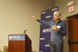 Lewis D'Vorkin of Forbes opens the Ole Miss New Media Conference