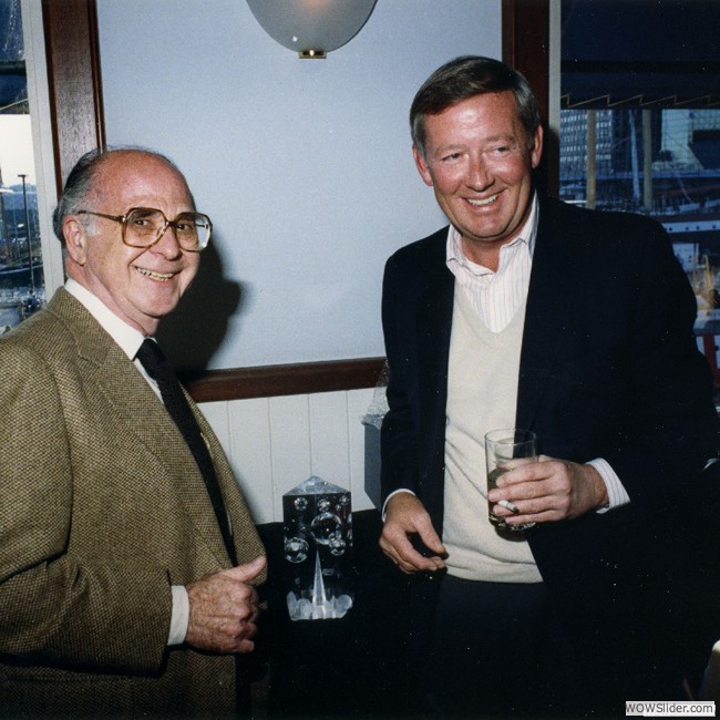 October 1987: With Jim Dowling