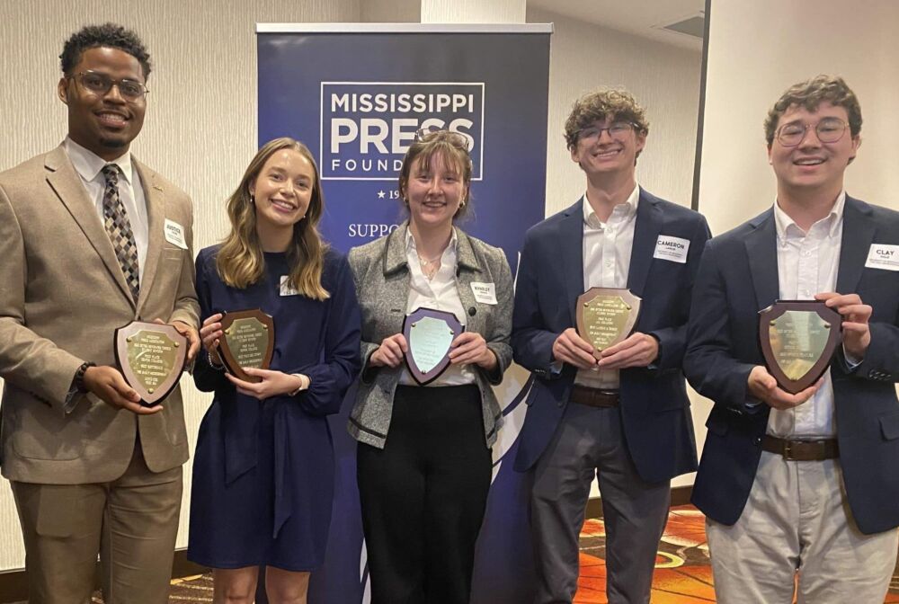 The Daily Mississippian earns 13 statewide collegiate journalism awards